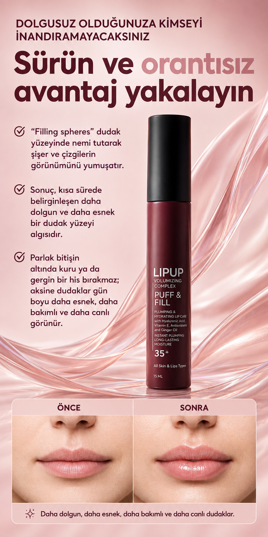 Dudak Dolgunlaştırıcı Lip Booster – Hacim & Parlaklık Veren Dudak Balm